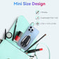 Mini Emergency Power Outlet, 100% Full Capacity Keychain Portable Charger for iPhone Power Emergency Compartment Fast Charging Power Bank Battery Pack for iPhone, iPad, AirPods, iOS (Black)