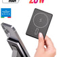 10000mAh Magnetic Wireless Power Bank, Portable Wireless Charger with 20W Fast Charging Stand