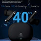 ZIPFORCE True Wireless Earbuds, Fully In-Ear Bluetooth 5.3 Headphones 4-Mics ANC + ENC Clear Call, Bluetooth Earbuds Touch Control 40 Playtime, IPX6 Waterproof TWS, Light-Weight Earphones