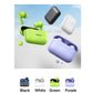 Buds T200 Premium ANC Earbuds. Hi-Res Audio, Dual Connect, IP55, 3D Audio, 30H Battery. Your Sound, Uninterrupted. blue