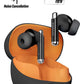 ZIPFORCE True Wireless Earbuds, Fully In-Ear Bluetooth 5.3 Headphones 4-Mics ANC + ENC Clear Call, Bluetooth Earbuds Touch Control 40 Playtime, IPX6 Waterproof TWS, Light-Weight Earphones