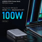 20000 mAh 100W Power Bank Fast Charging Portable Charger Laptop Charger Portable With 2 USB C And 1 USB A Port Battery Pack For Laptop MacBook Dell iPhone 16 15 Series Galaxy S24 S23 Ultra iPad AirPods - Grey